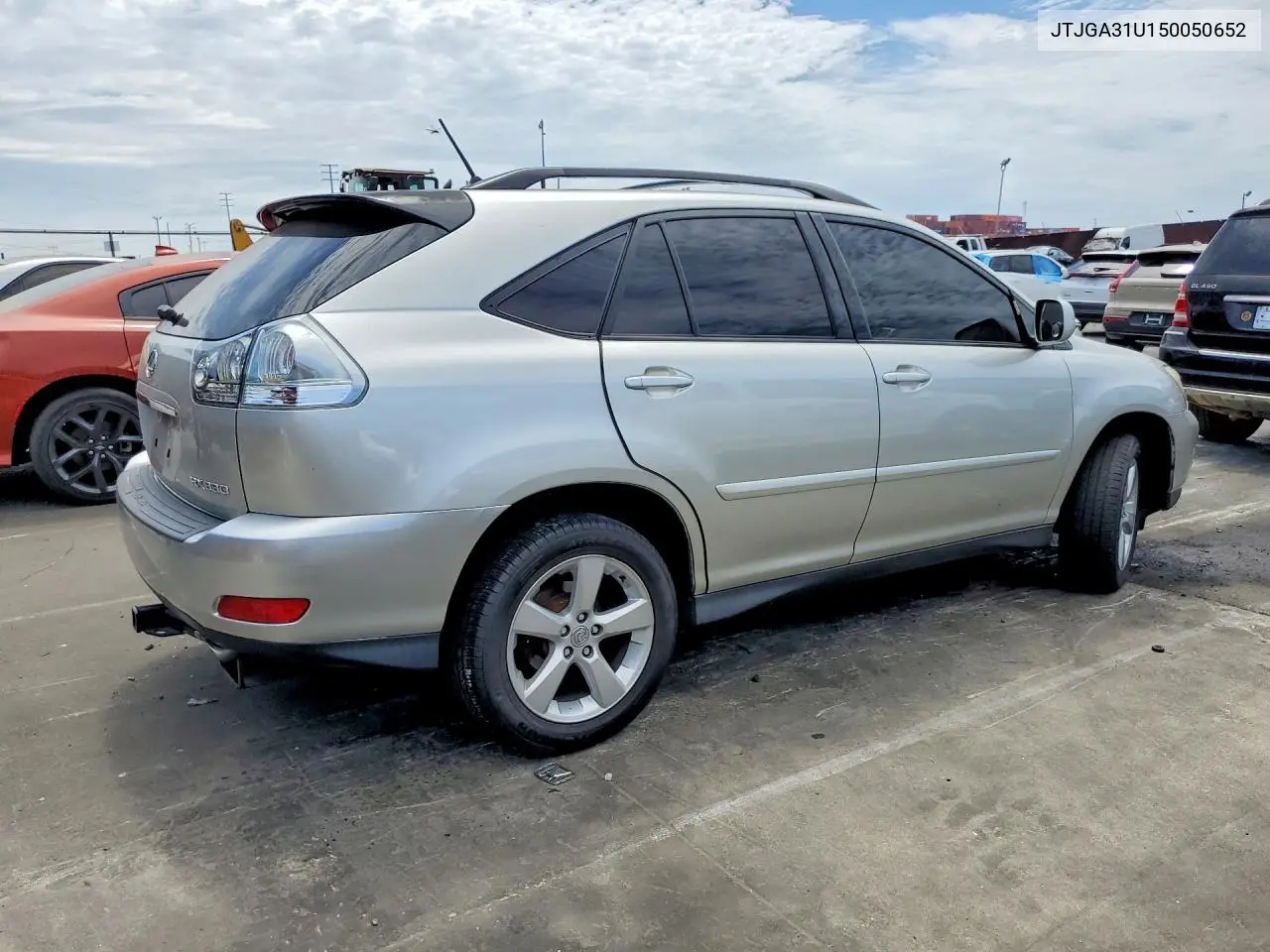 2005 Lexus Rx 330 VIN: JTJGA31U150050652 Lot: 61807416