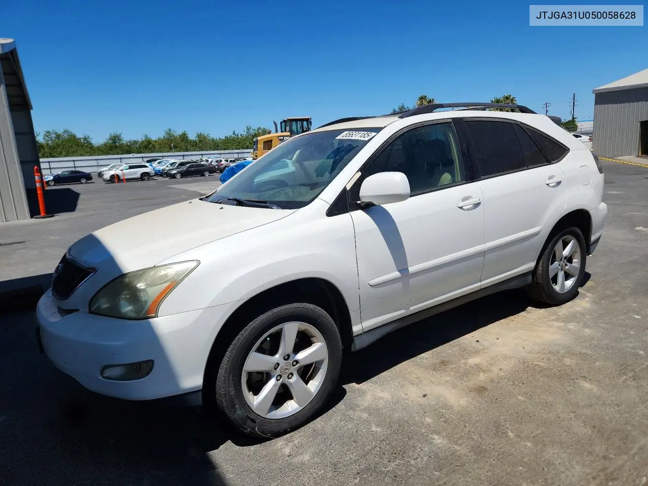 2005 Lexus Rx 330 VIN: JTJGA31U050058628 Lot: 85631185