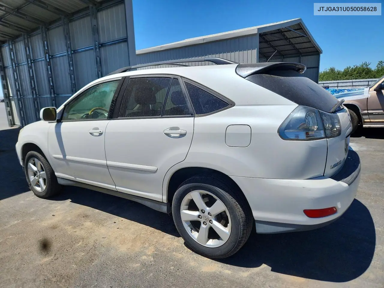 2005 Lexus Rx 330 VIN: JTJGA31U050058628 Lot: 85631185