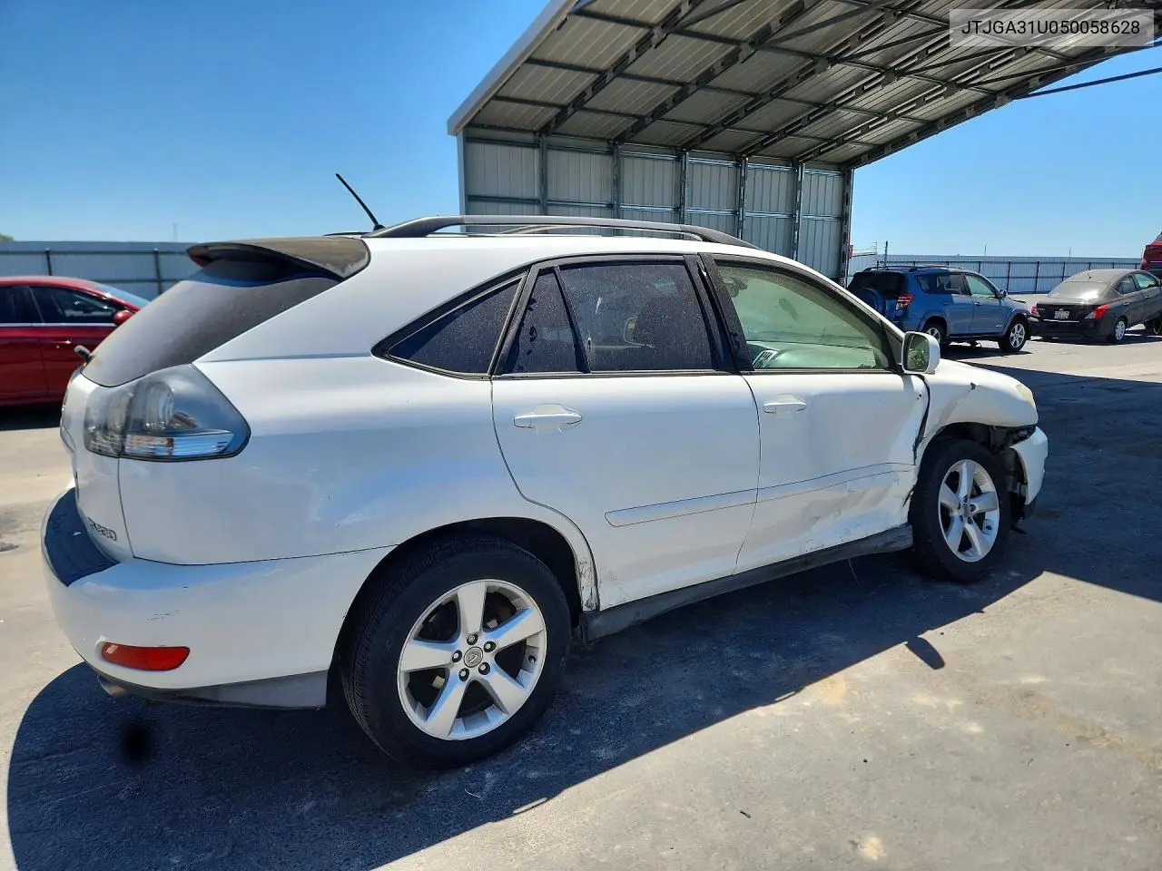 2005 Lexus Rx 330 VIN: JTJGA31U050058628 Lot: 85631185