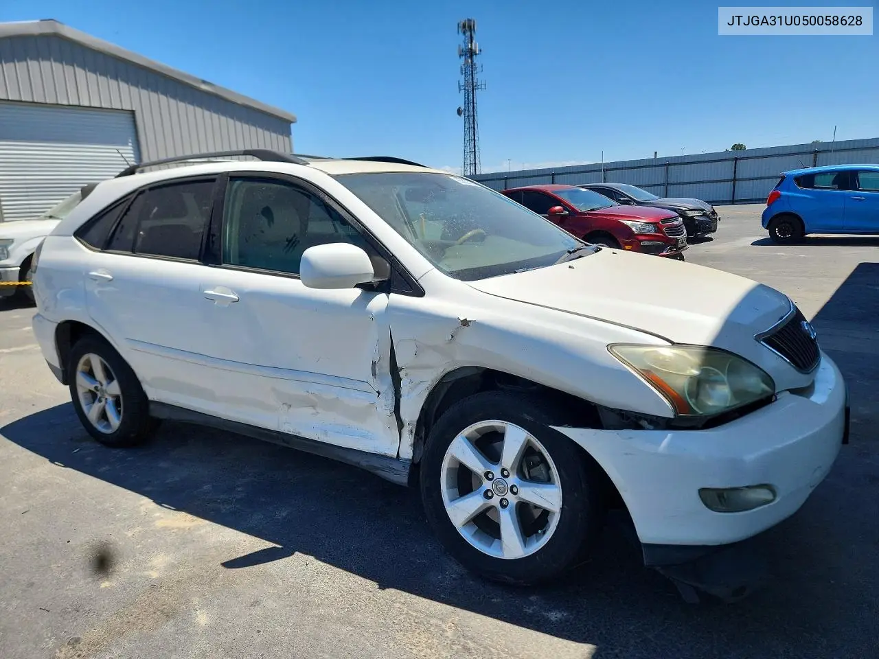 2005 Lexus Rx 330 VIN: JTJGA31U050058628 Lot: 85631185