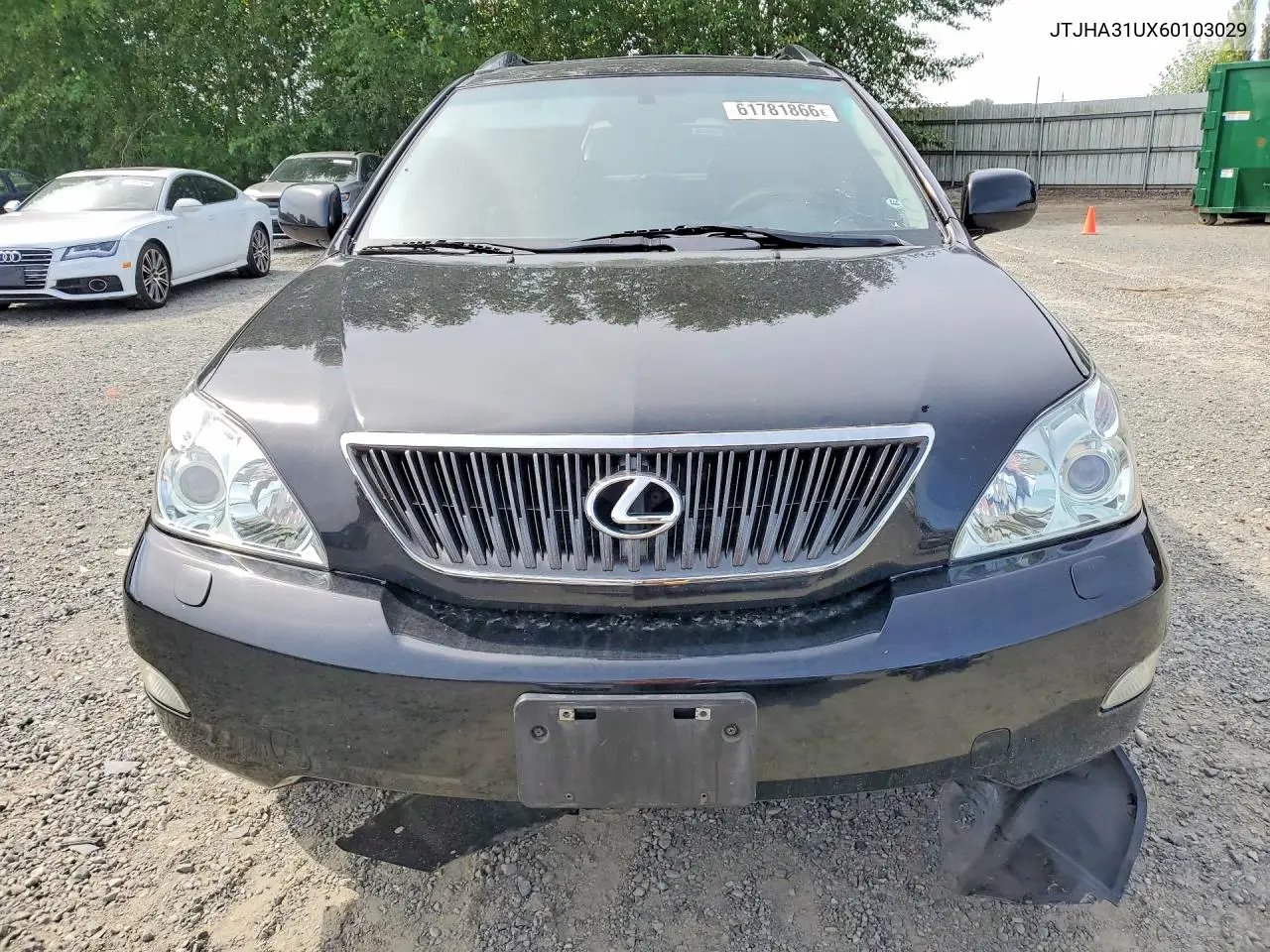 2006 Lexus Rx 330 VIN: JTJHA31UX60103029 Lot: 61781866