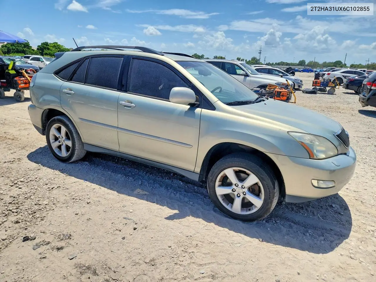 2006 Lexus Rx 330 VIN: 2T2HA31UX6C102855 Lot: 62079656