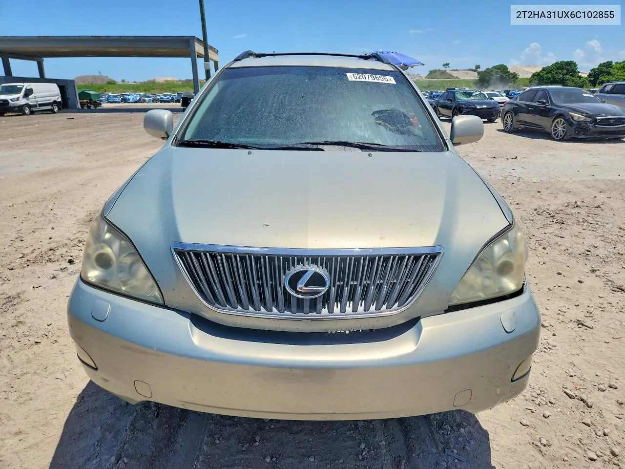 2006 Lexus Rx 330 VIN: 2T2HA31UX6C102855 Lot: 62079656