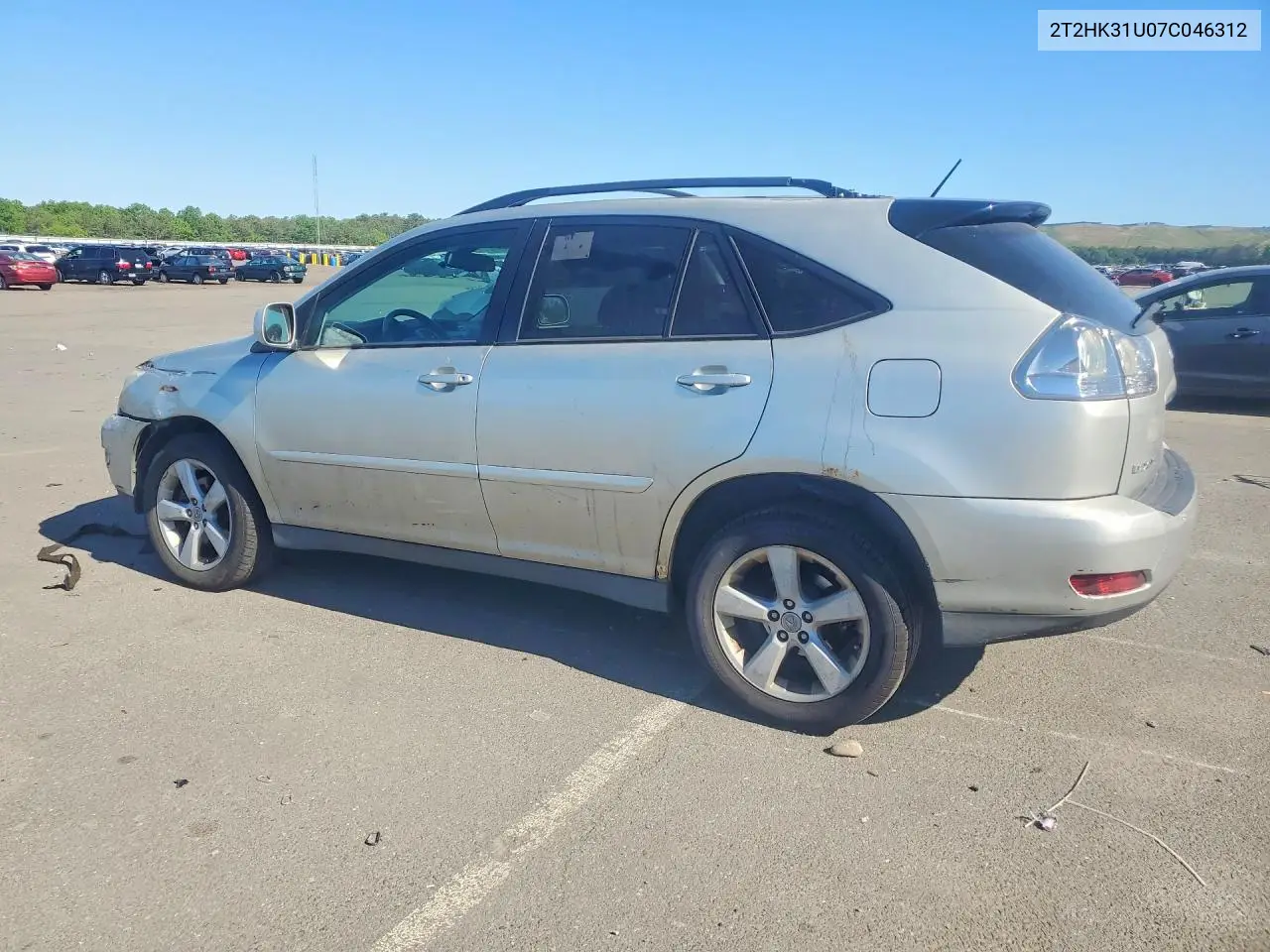 2007 Lexus Rx 350 VIN: 2T2HK31U07C046312 Lot: 55590586