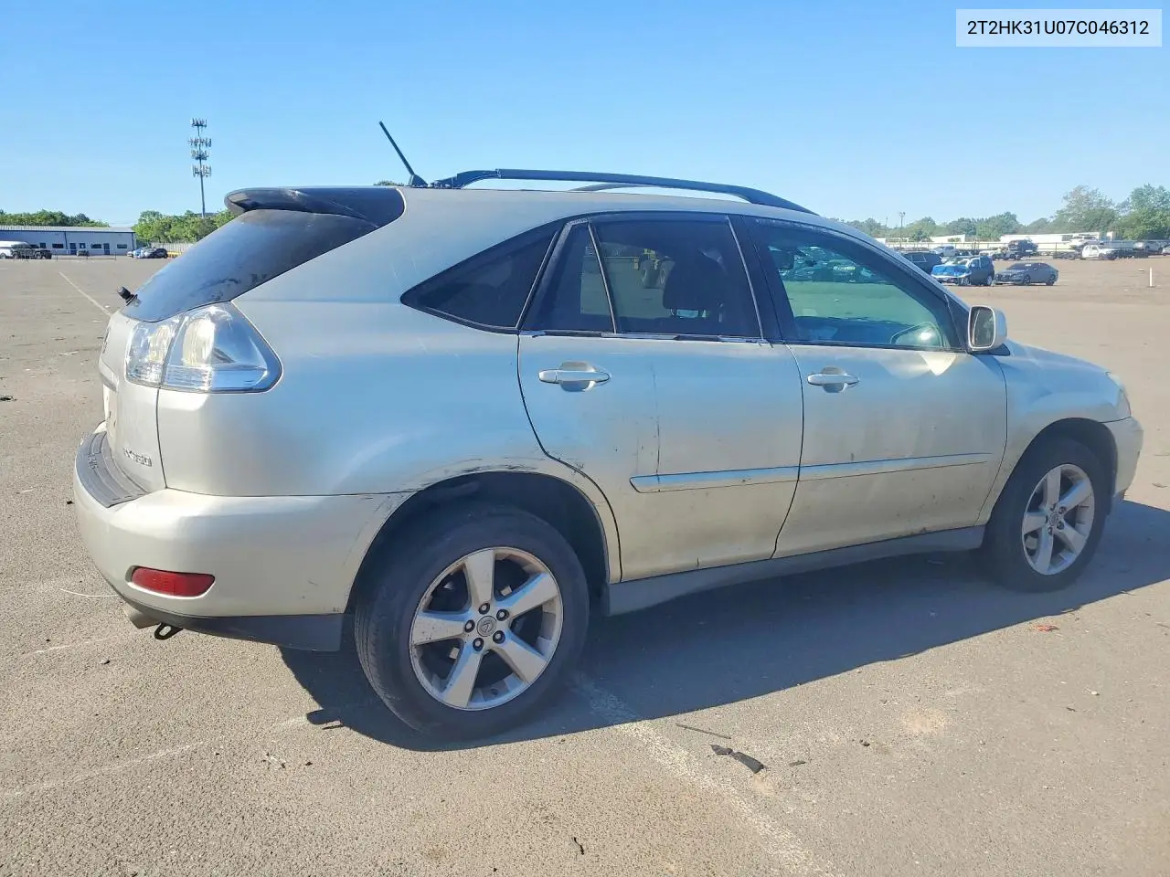 2007 Lexus Rx 350 VIN: 2T2HK31U07C046312 Lot: 55590586