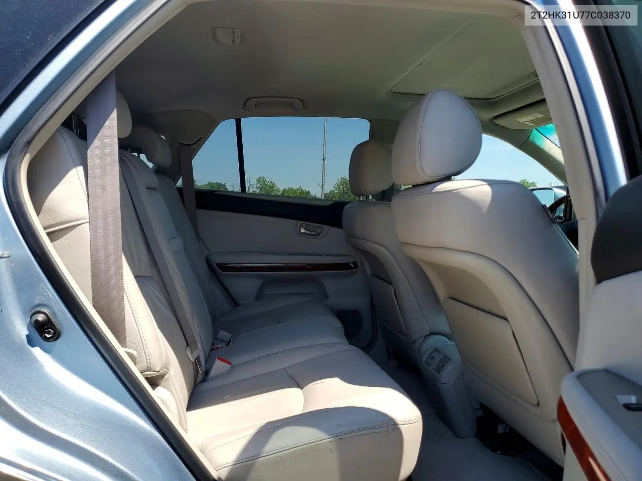 2007 Lexus Rx 350 VIN: 2T2HK31U77C038370 Lot: 61416376