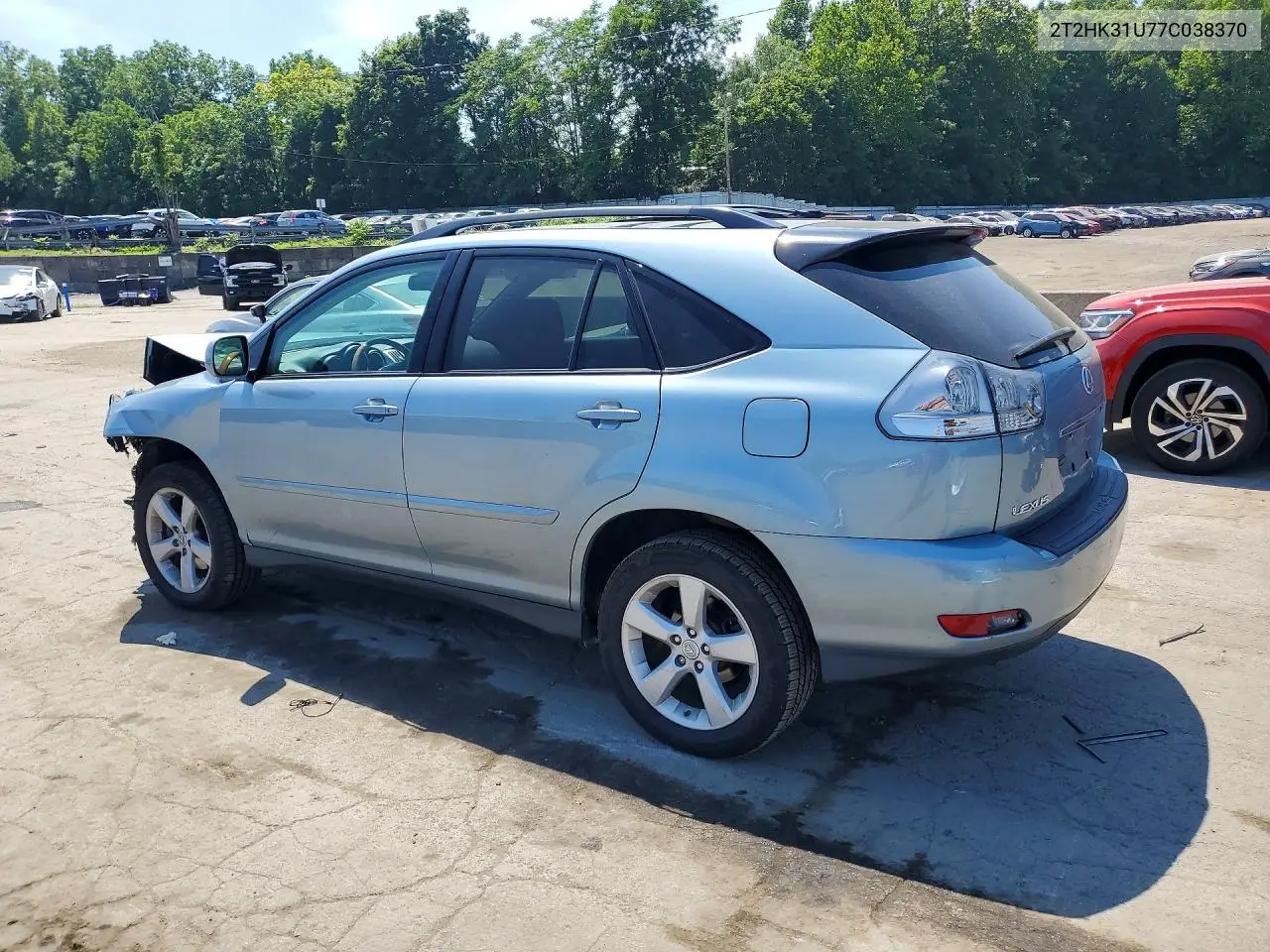 2007 Lexus Rx 350 VIN: 2T2HK31U77C038370 Lot: 61416376