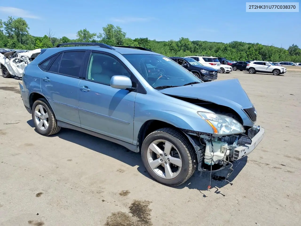 2007 Lexus Rx 350 VIN: 2T2HK31U77C038370 Lot: 61416376