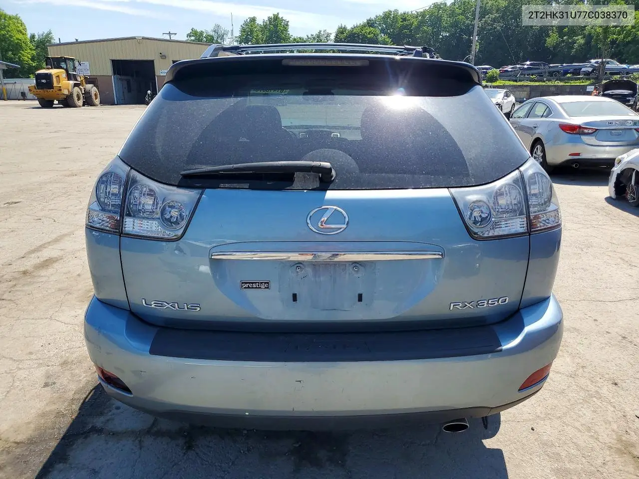 2007 Lexus Rx 350 VIN: 2T2HK31U77C038370 Lot: 61416376