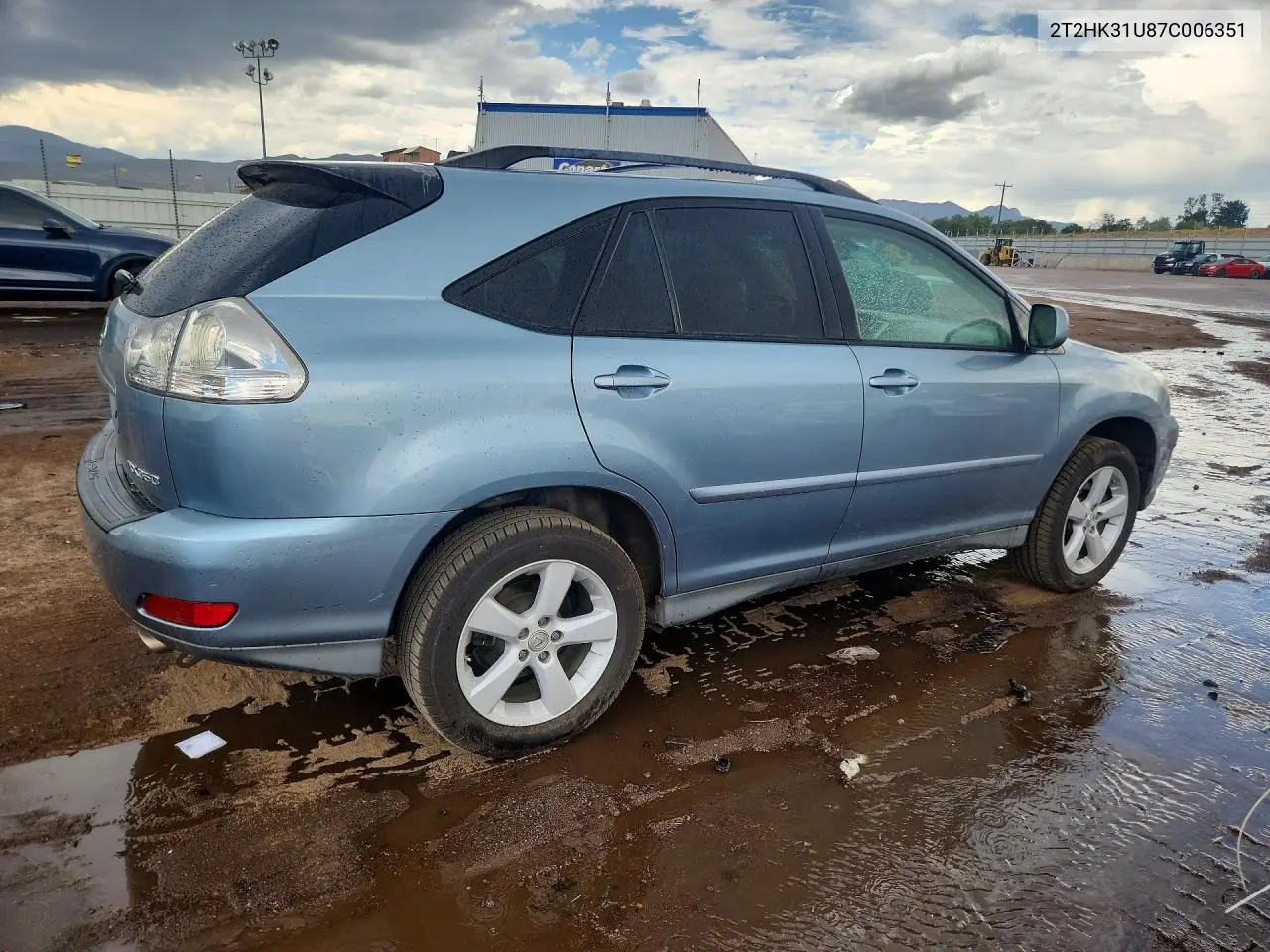 2007 Lexus Rx 350 VIN: 2T2HK31U87C006351 Lot: 62326596