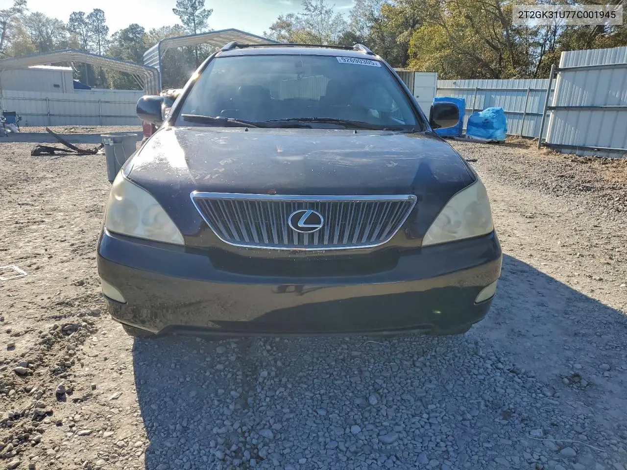 2T2GK31U77C001945 2007 Lexs Rx 350
