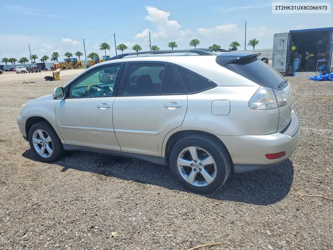 2008 Lexus Rx 350 VIN: 2T2HK31UX8C066973 Lot: 58681656