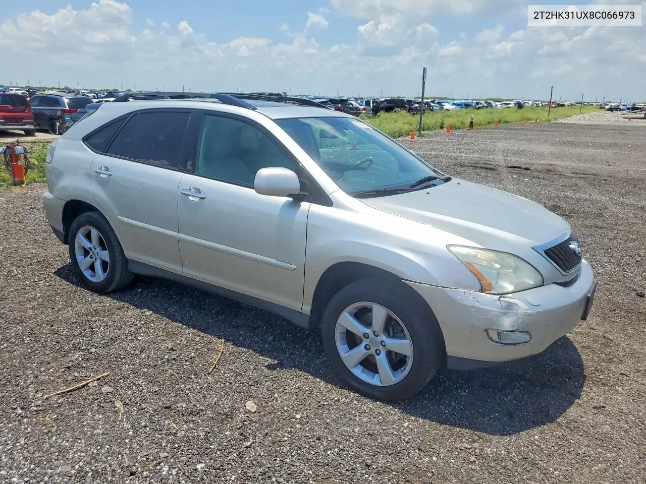 2008 Lexus Rx 350 VIN: 2T2HK31UX8C066973 Lot: 58681656