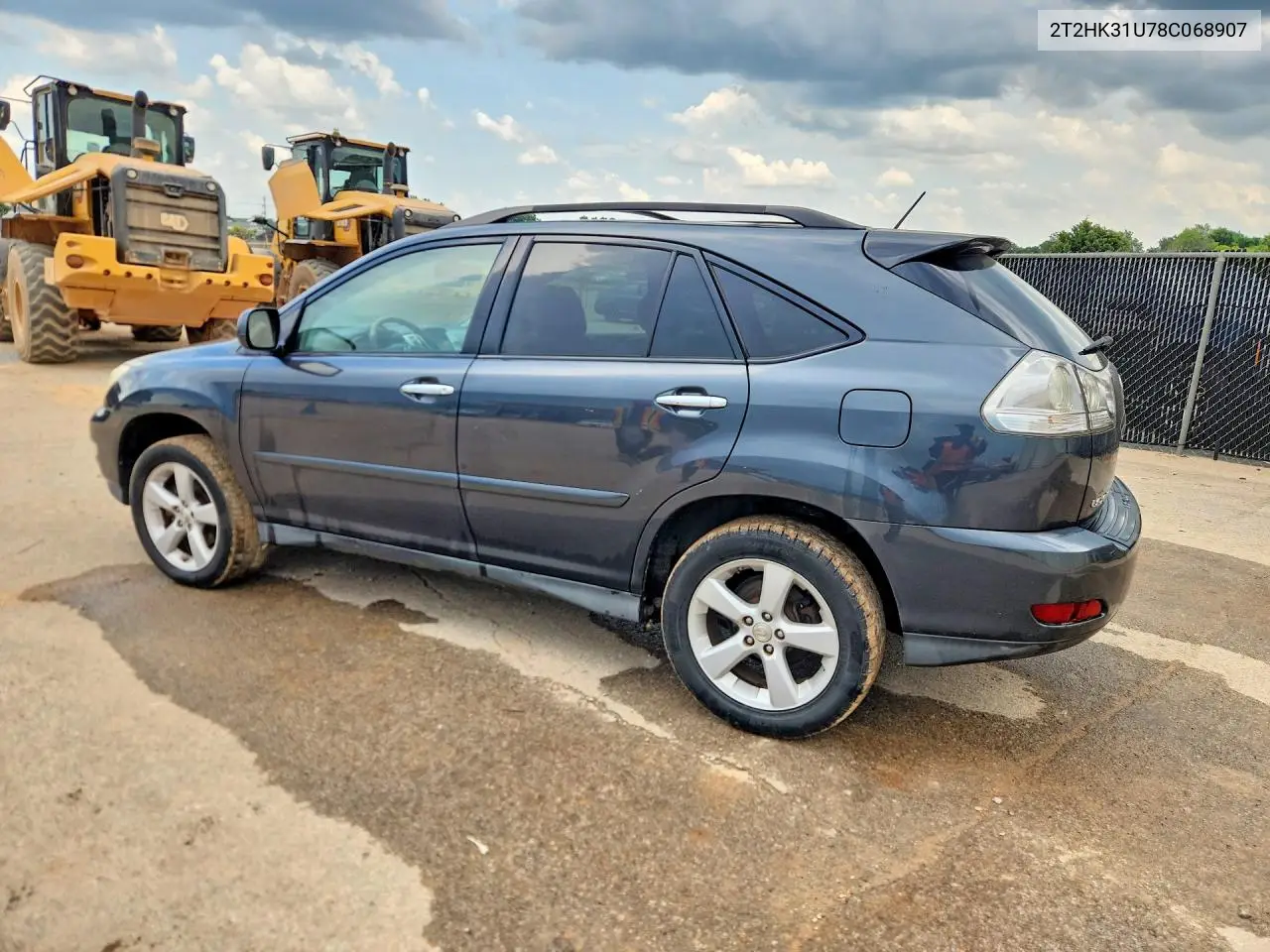 2008 Lexus Rx 350 VIN: 2T2HK31U78C068907 Lot: 59647576