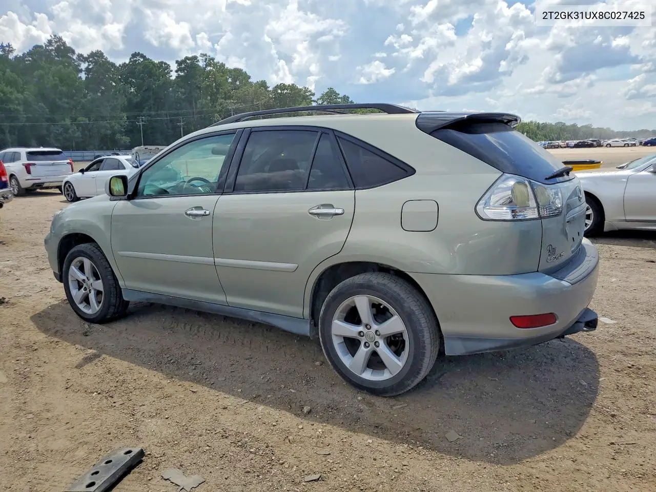 2008 Lexus Rx 350 VIN: 2T2GK31UX8C027425 Lot: 60154236