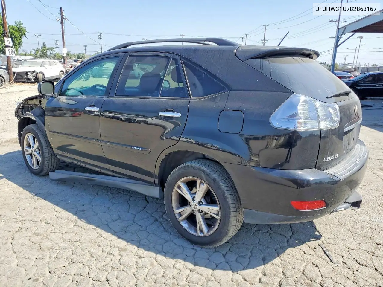 2008 Lexus Rx 400H VIN: JTJHW31U782863167 Lot: 60806016
