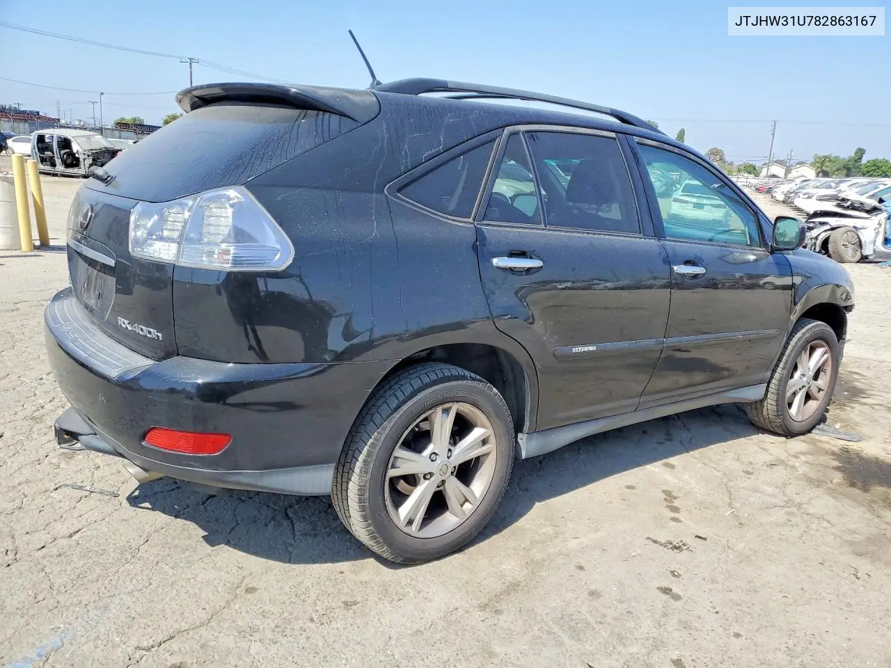 2008 Lexus Rx 400H VIN: JTJHW31U782863167 Lot: 60806016