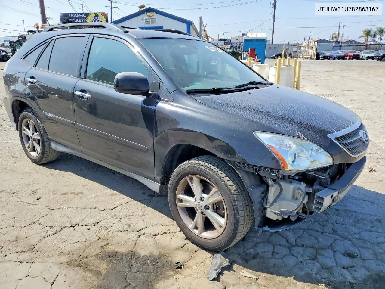 2008 Lexus Rx 400H VIN: JTJHW31U782863167 Lot: 60806016
