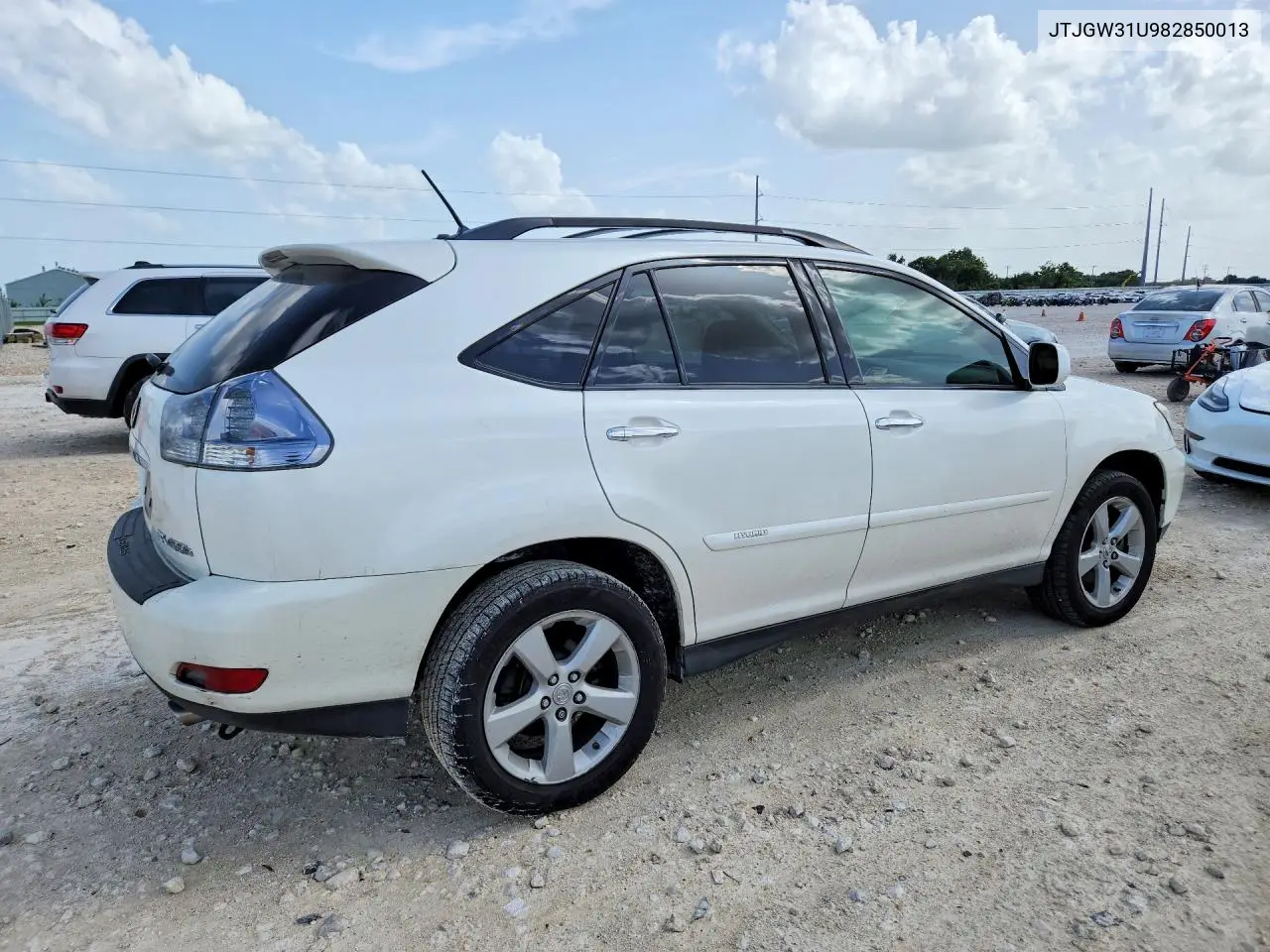 2008 Lexus Rx 400H VIN: JTJGW31U982850013 Lot: 61404406