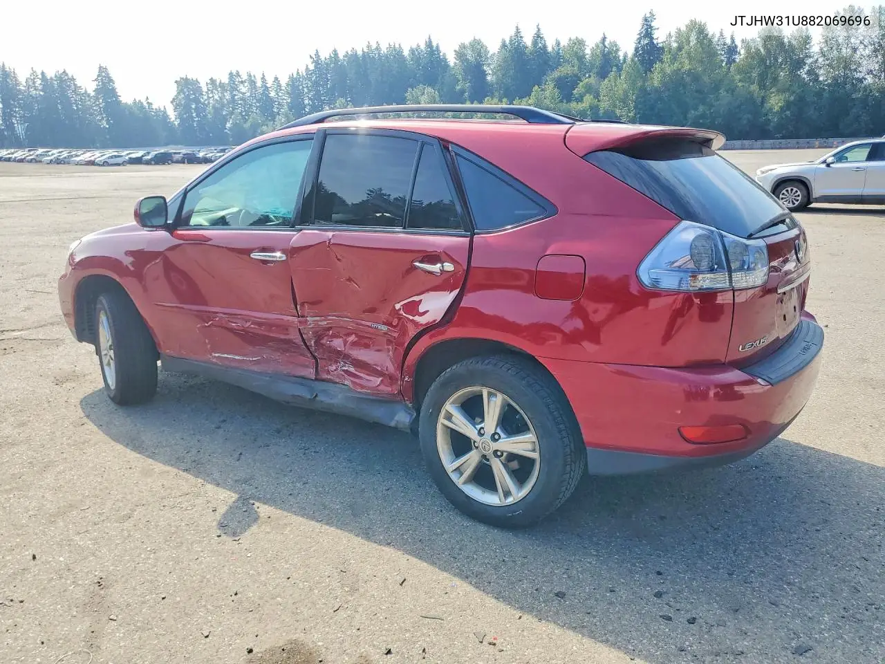 2008 Lexus Rx 400H VIN: JTJHW31U882069696 Lot: 61633326