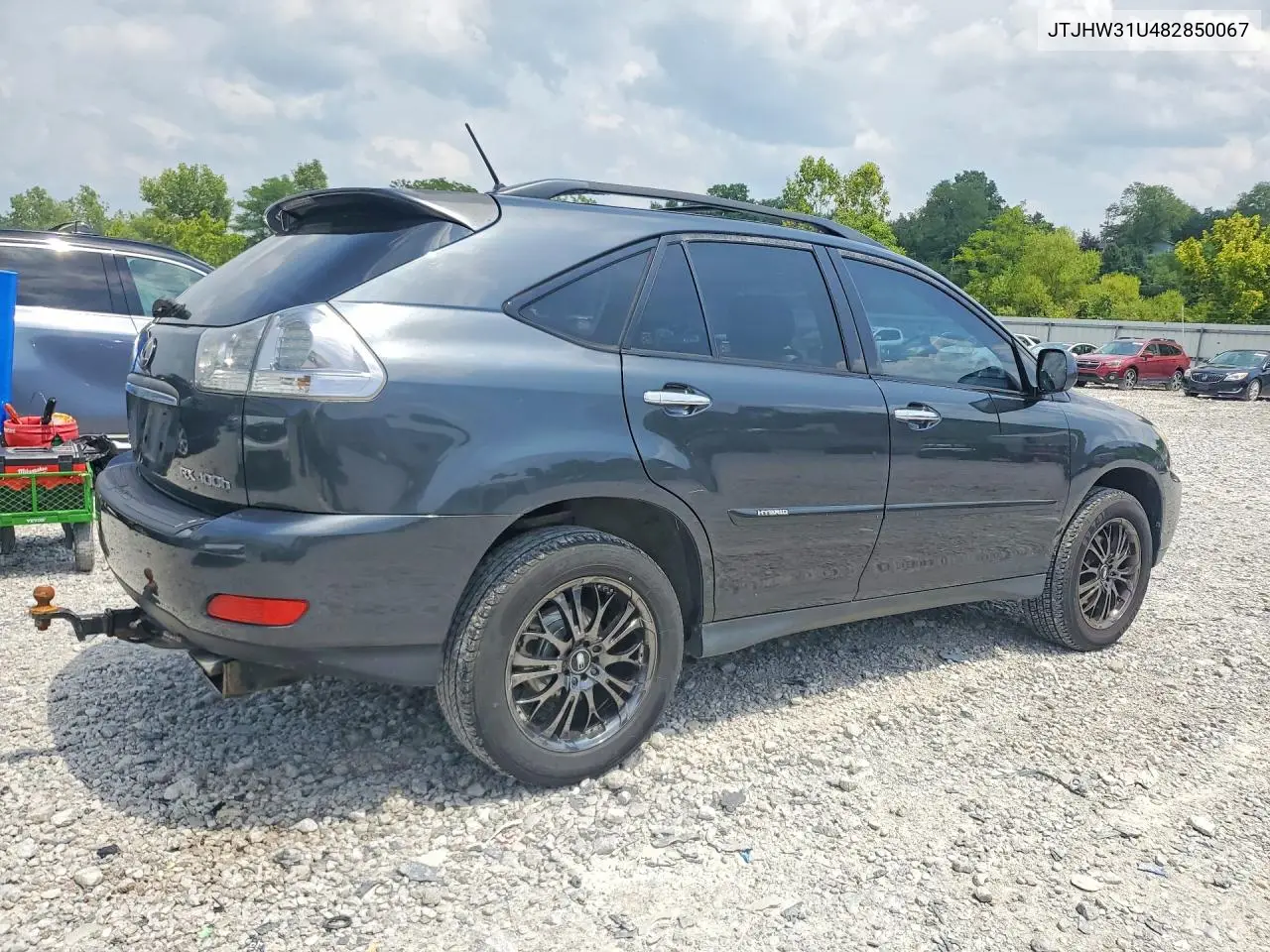 2008 Lexus Rx 400H VIN: JTJHW31U482850067 Lot: 62048896