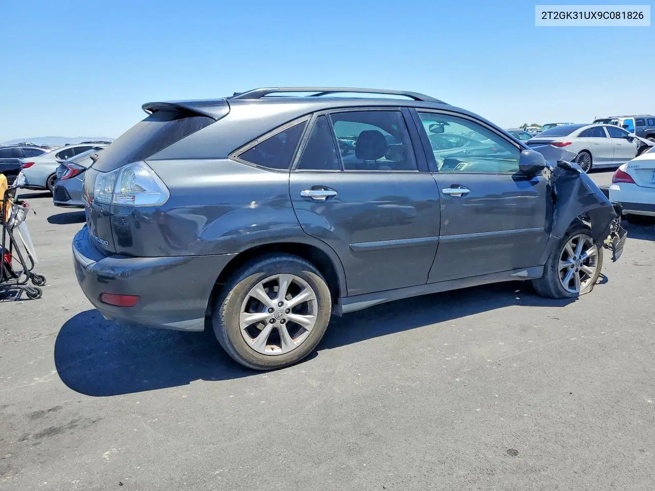 2009 Lexus Rx 350 VIN: 2T2GK31UX9C081826 Lot: 58333316