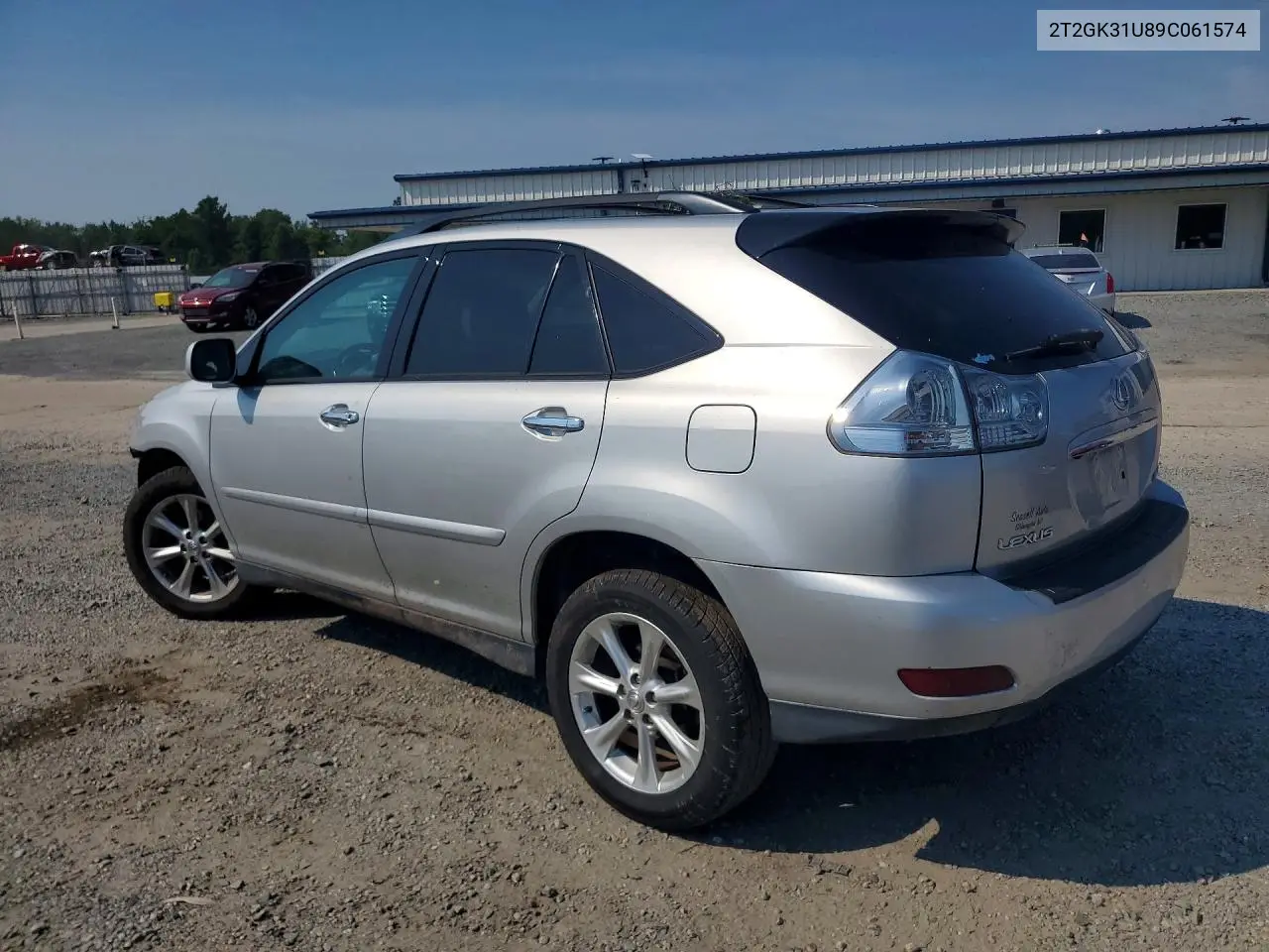 2009 Lexus Rx 350 VIN: 2T2GK31U89C061574 Lot: 61289456