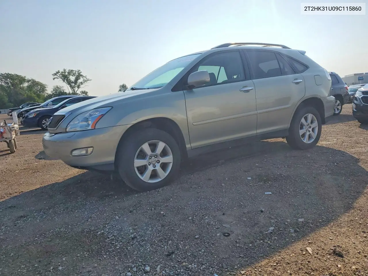 2009 Lexus Rx 350 VIN: 2T2HK31U09C115860 Lot: 61955156