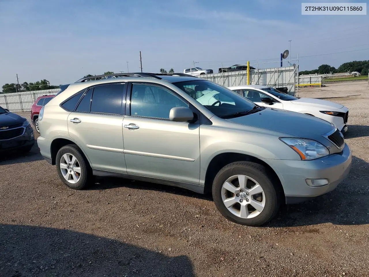 2009 Lexus Rx 350 VIN: 2T2HK31U09C115860 Lot: 61955156
