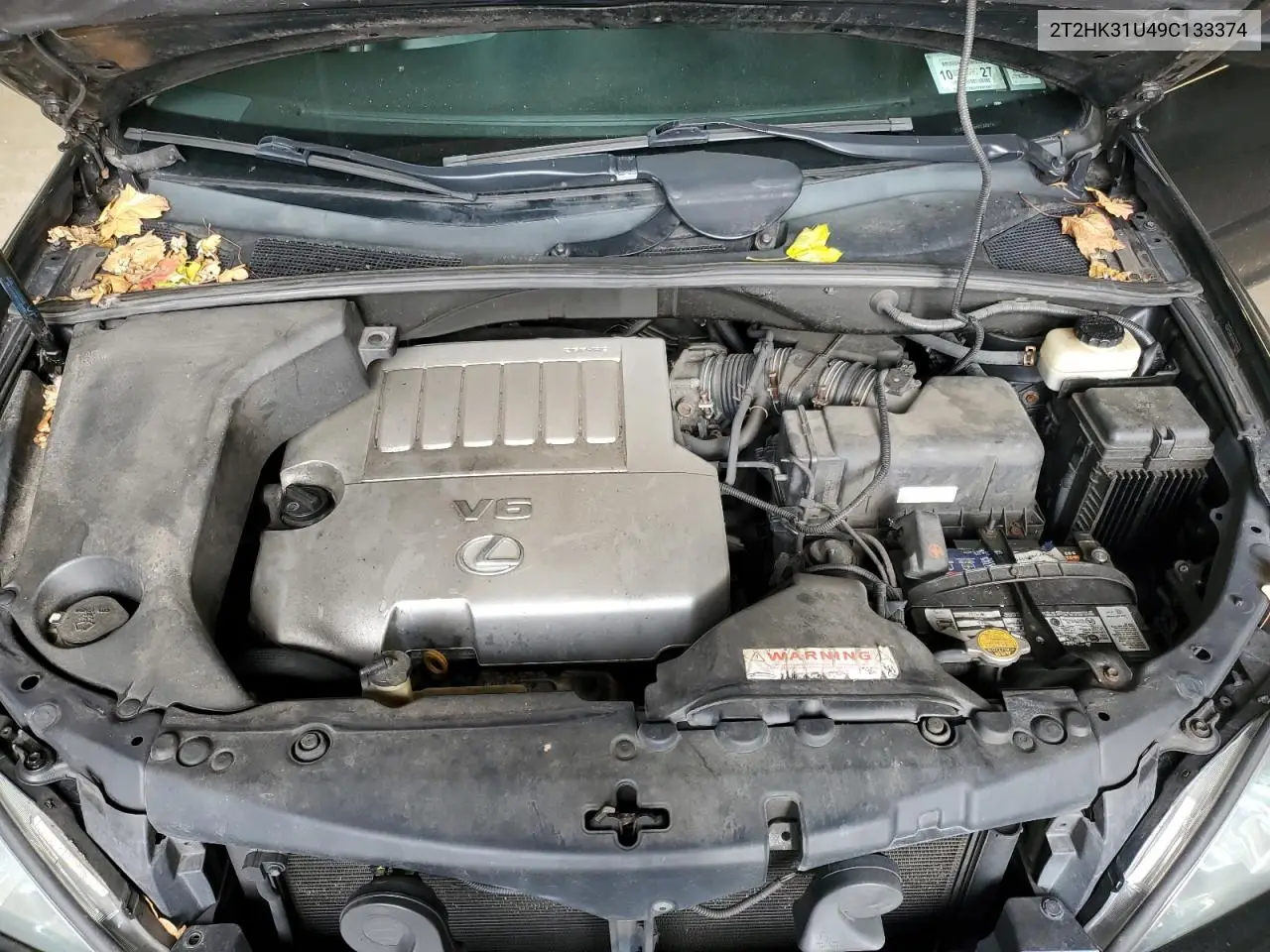 2T2HK31U49C133374 2009 Lexus Rx 350