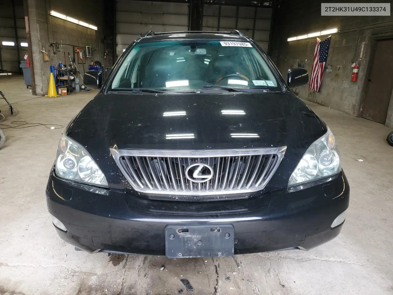 2T2HK31U49C133374 2009 Lexus Rx 350