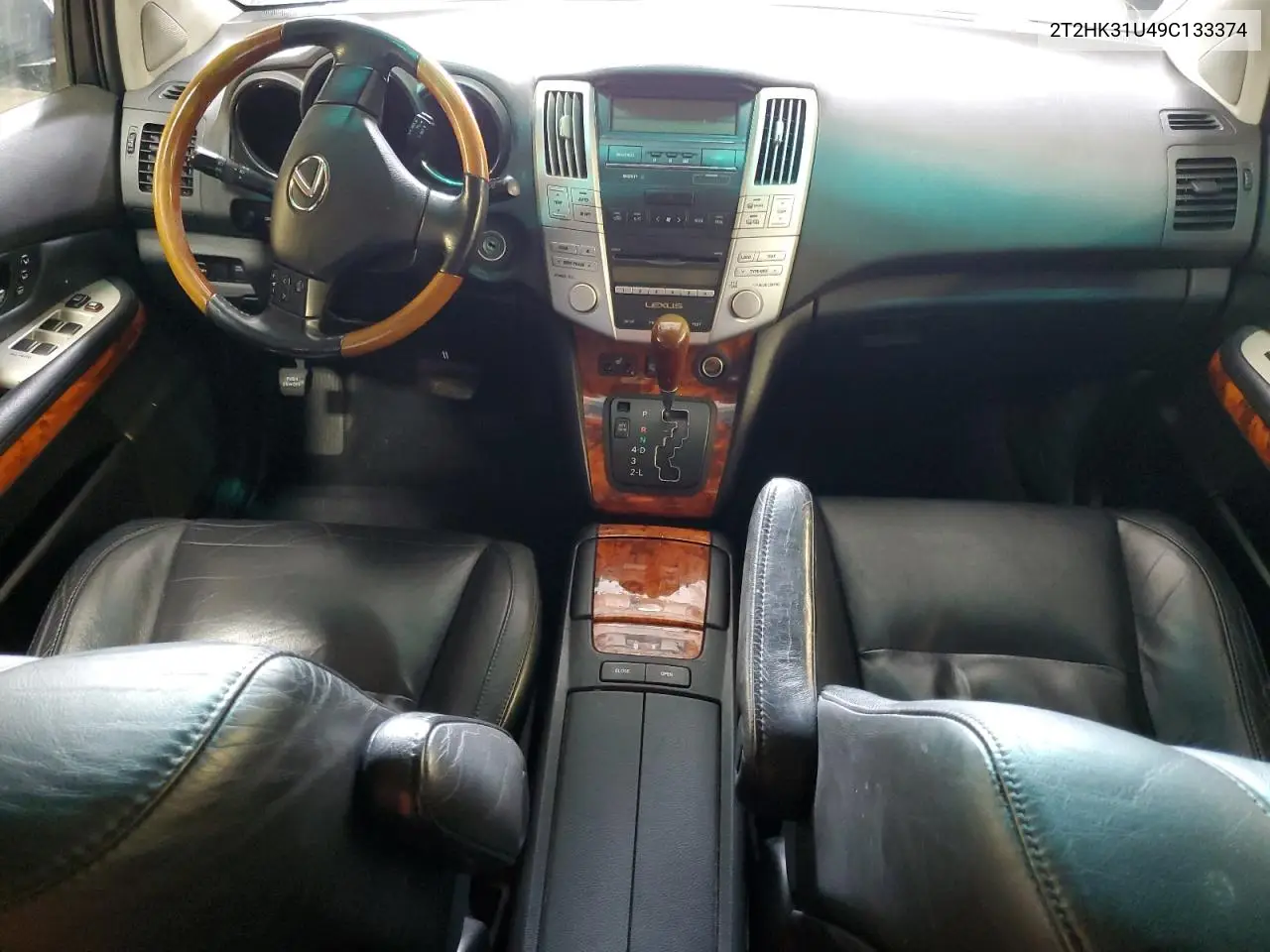 2T2HK31U49C133374 2009 Lexus Rx 350