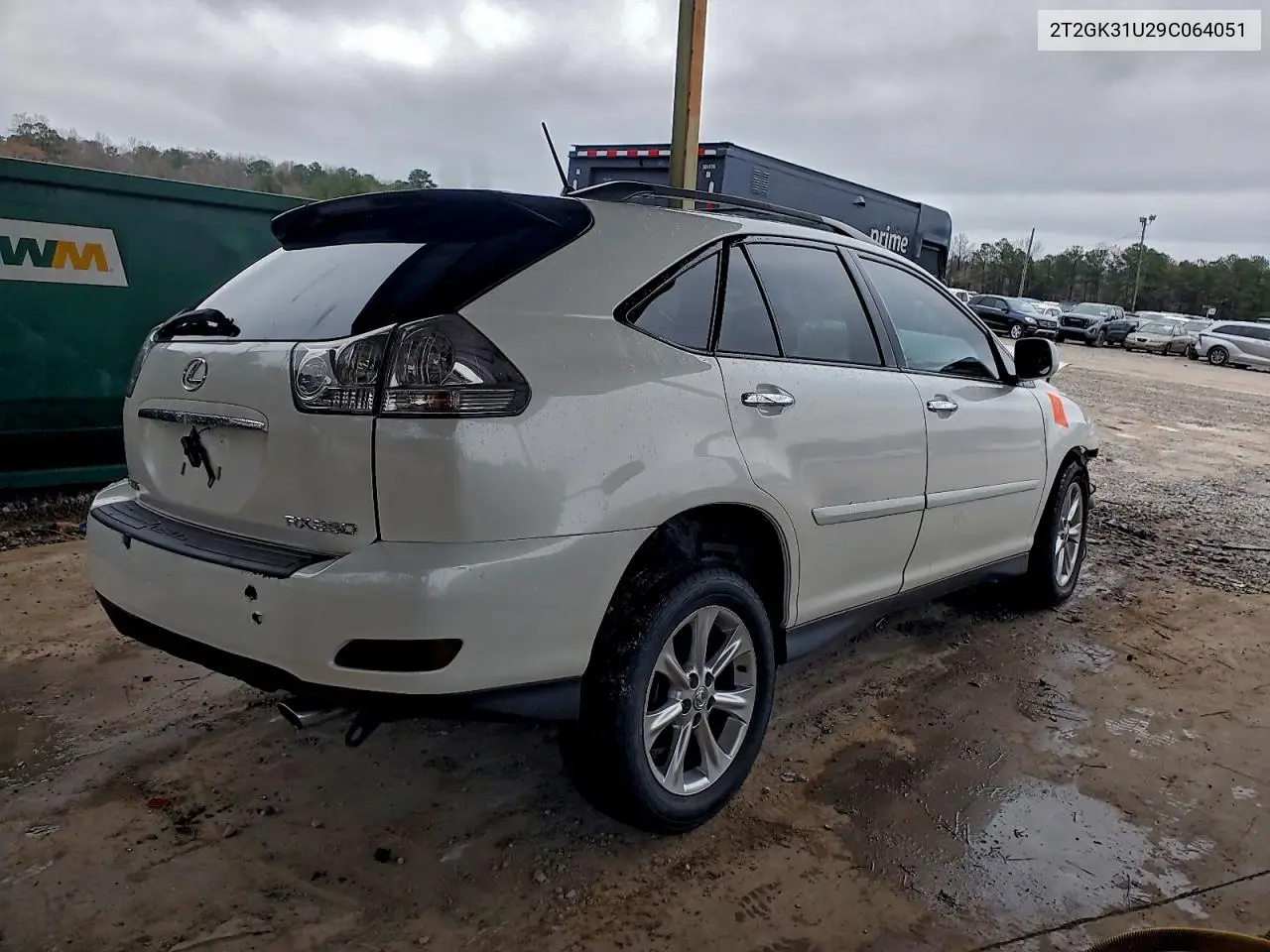 2T2GK31U29C064051 2009 Lexus Rx 350