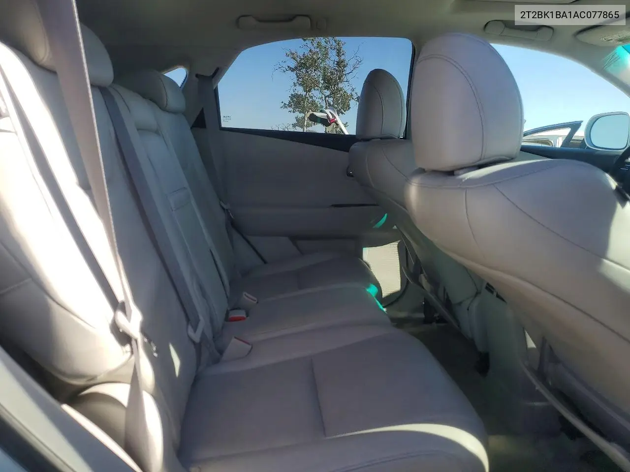2010 Lexus Rx 350 VIN: 2T2BK1BA1AC077865 Lot: 53807036