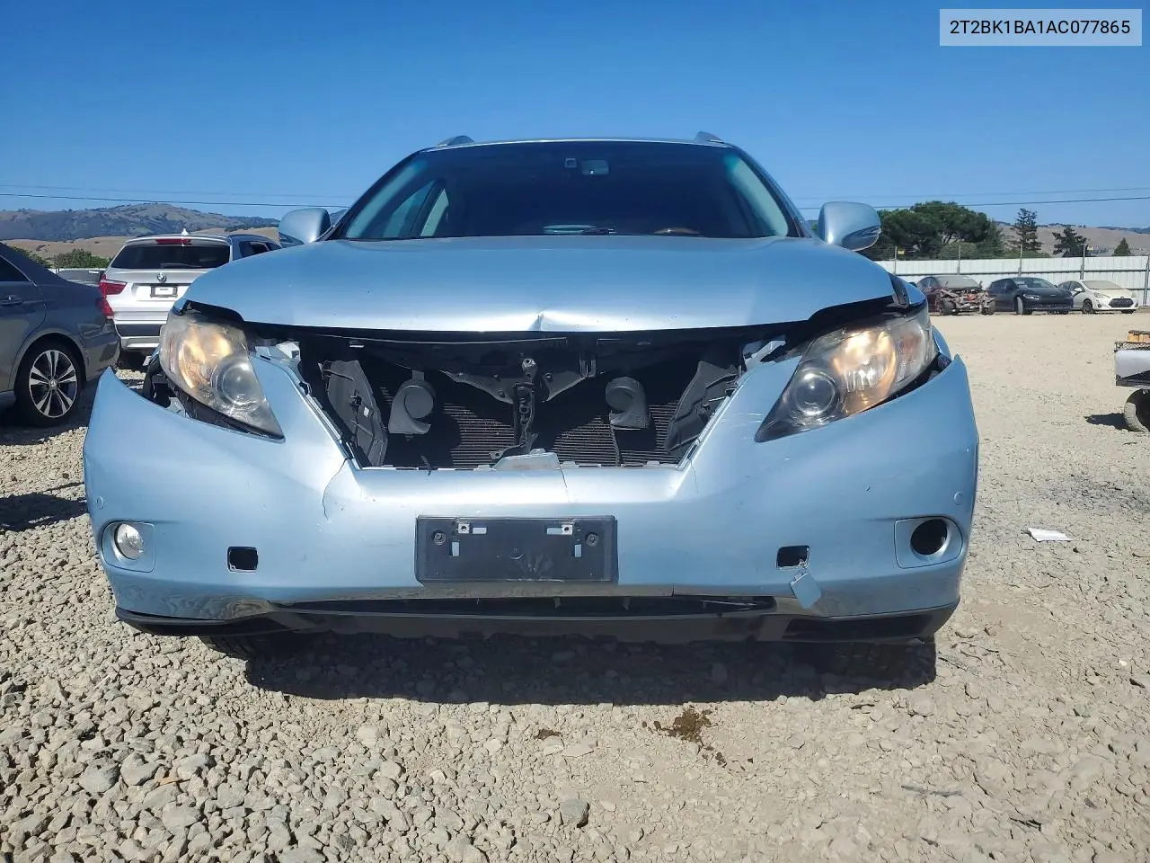 2010 Lexus Rx 350 VIN: 2T2BK1BA1AC077865 Lot: 53807036