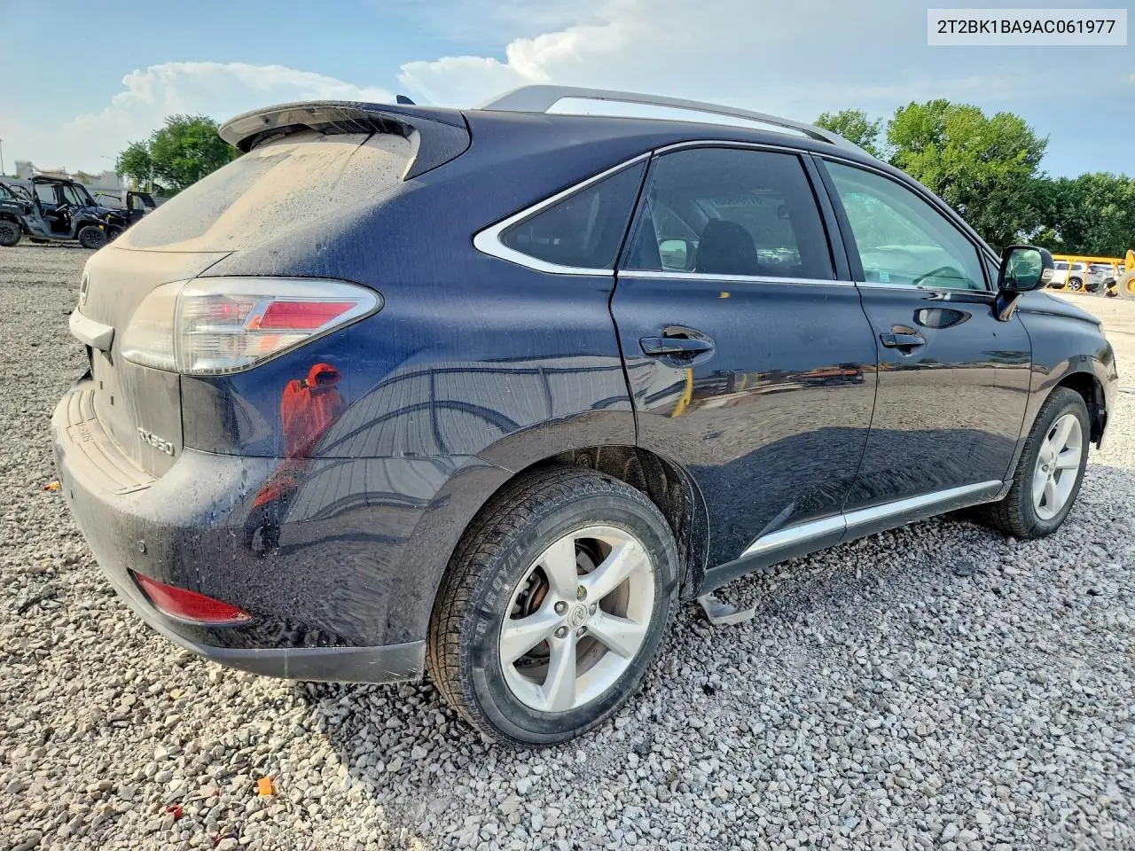 2010 Lexus Rx 350 VIN: 2T2BK1BA9AC061977 Lot: 61104586