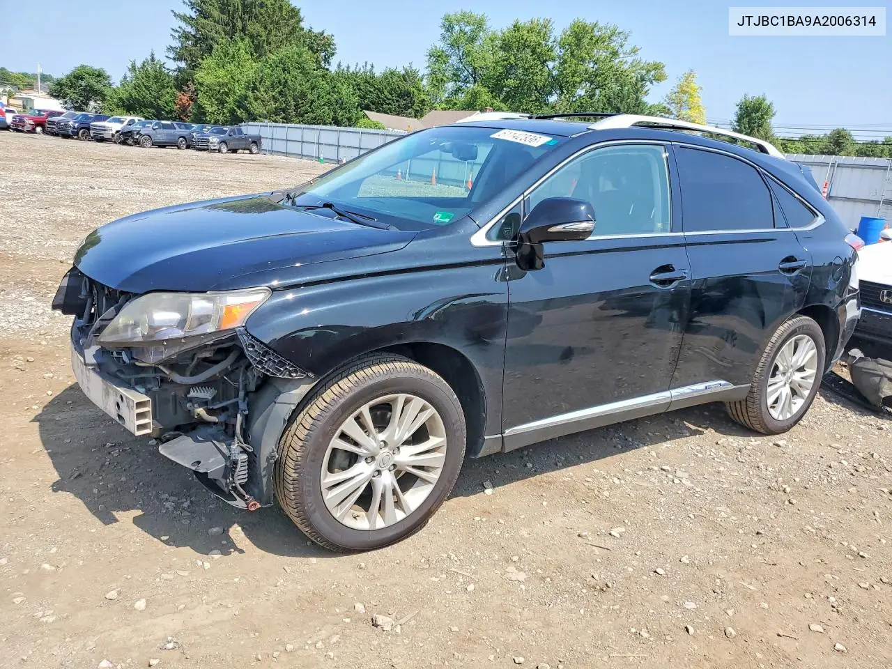 2010 Lexus Rx 450H VIN: JTJBC1BA9A2006314 Lot: 61142336