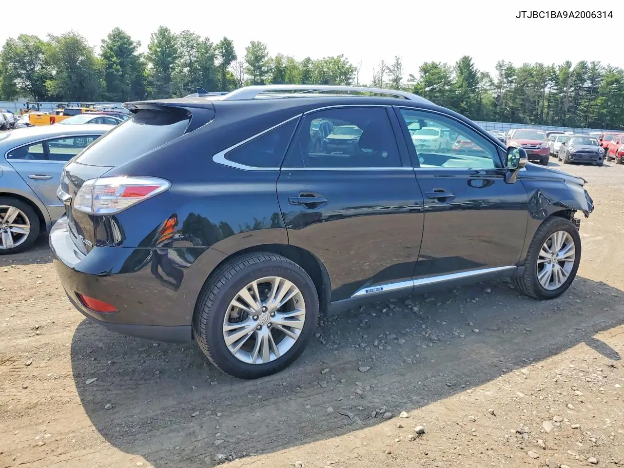 2010 Lexus Rx 450H VIN: JTJBC1BA9A2006314 Lot: 61142336