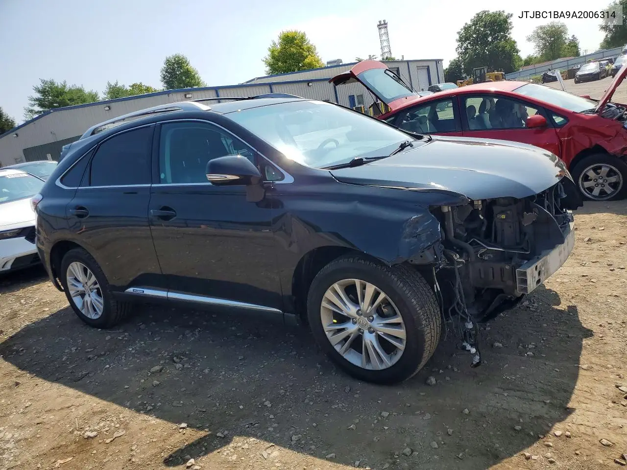 2010 Lexus Rx 450H VIN: JTJBC1BA9A2006314 Lot: 61142336