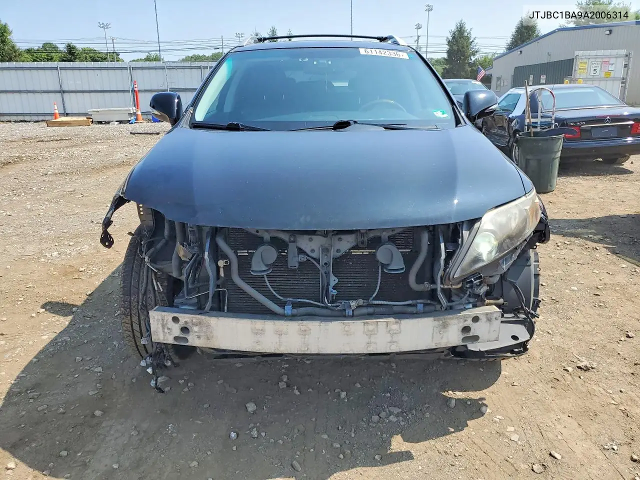 2010 Lexus Rx 450H VIN: JTJBC1BA9A2006314 Lot: 61142336