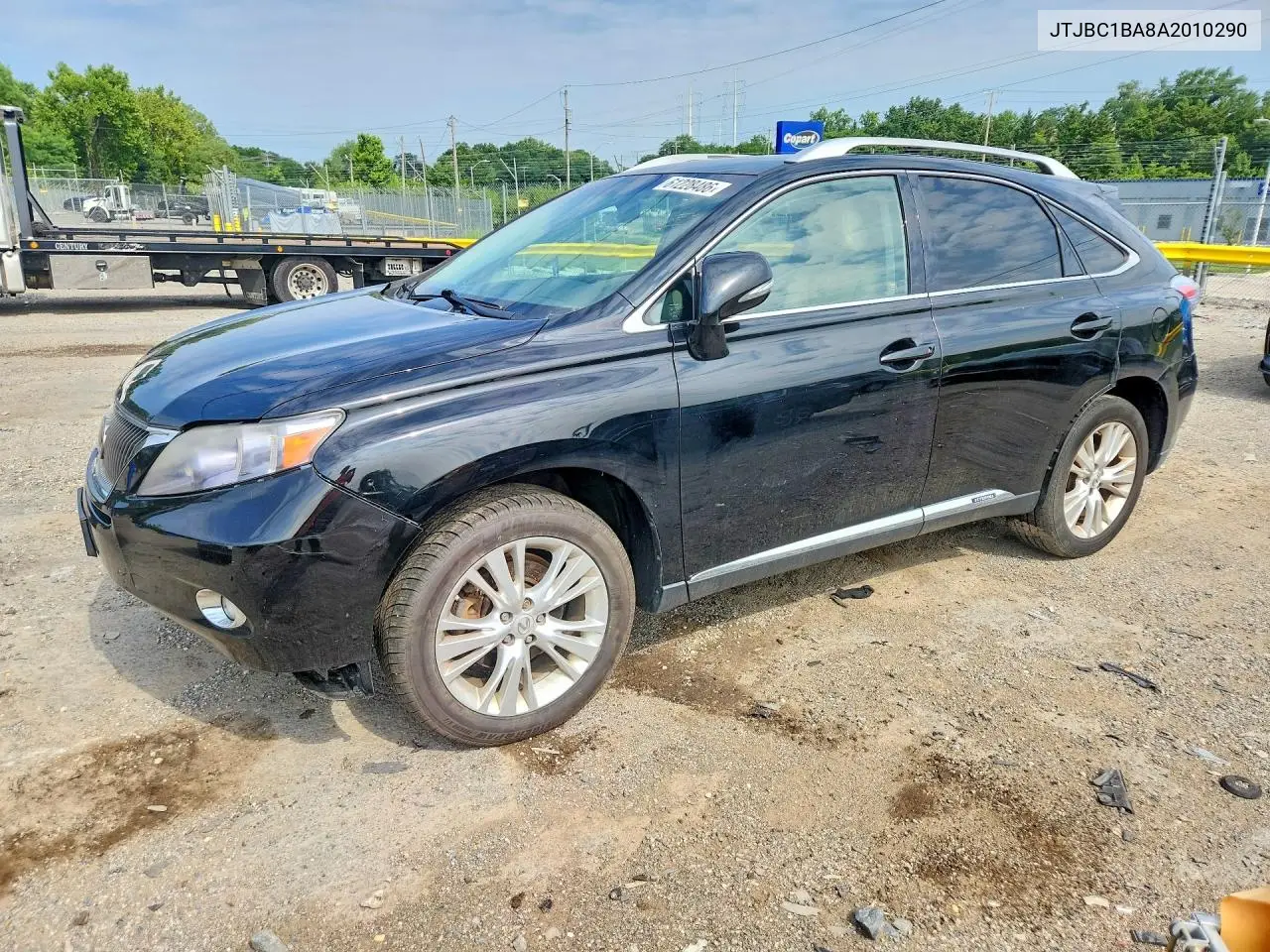 2010 Lexus Rx 450H VIN: JTJBC1BA8A2010290 Lot: 61228486