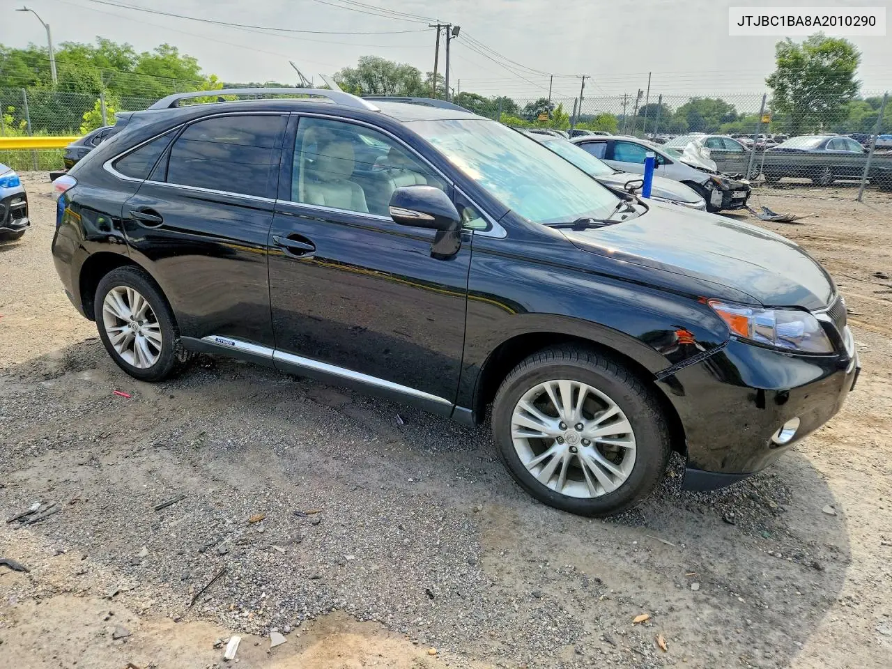 2010 Lexus Rx 450H VIN: JTJBC1BA8A2010290 Lot: 61228486