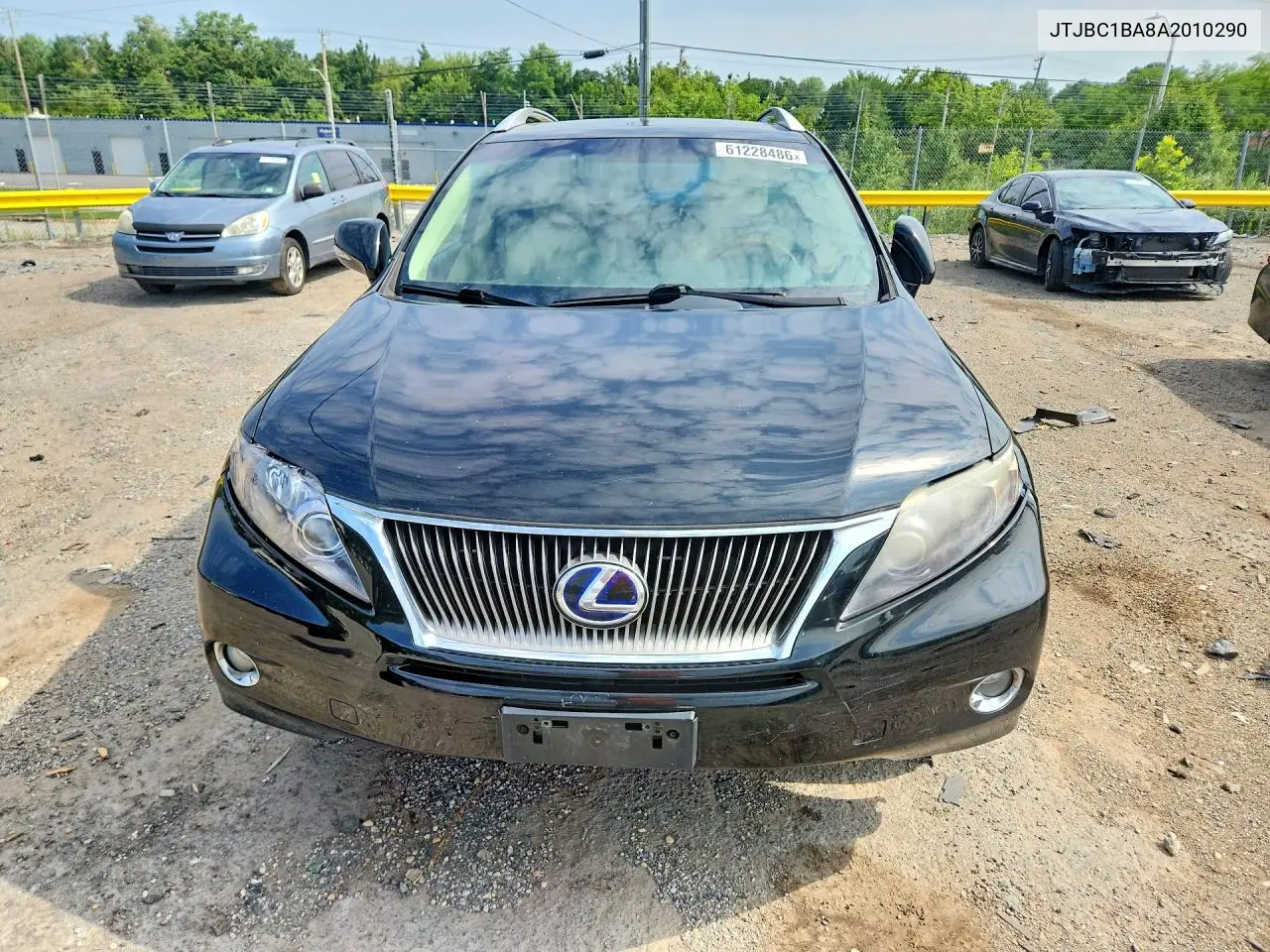 2010 Lexus Rx 450H VIN: JTJBC1BA8A2010290 Lot: 61228486