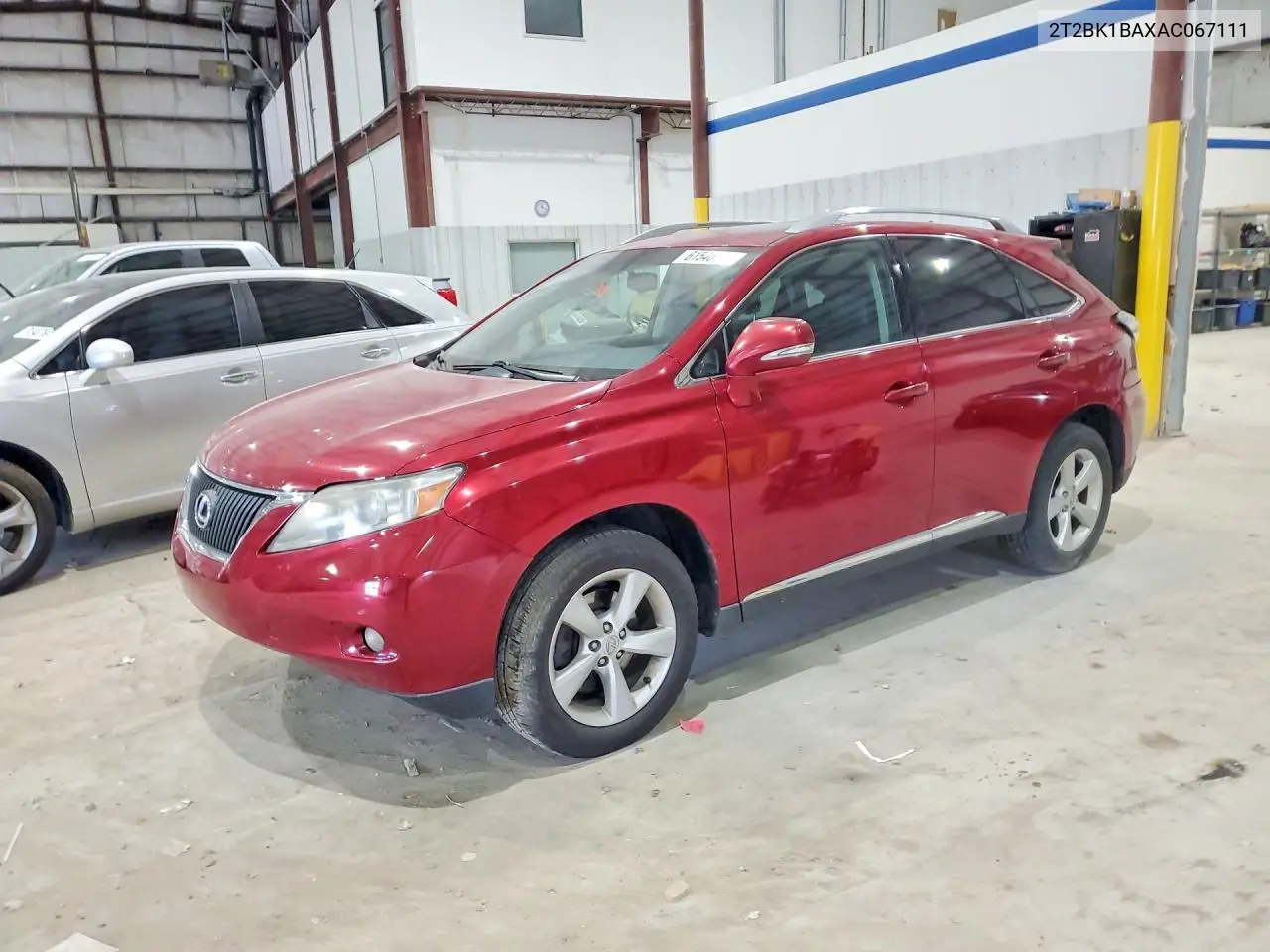 2010 Lexus Rx 350 VIN: 2T2BK1BAXAC067111 Lot: 61546776