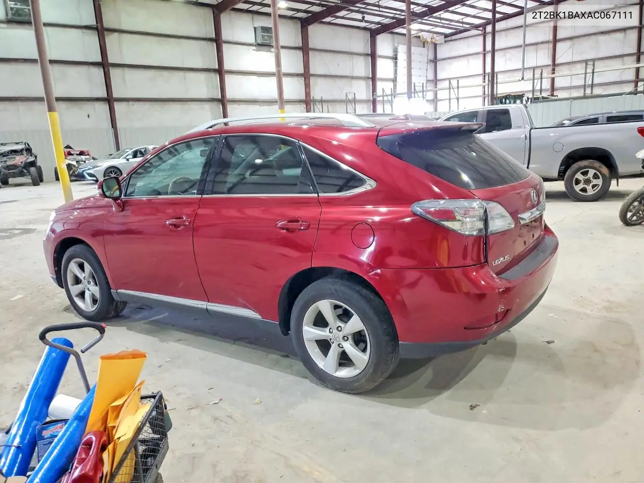 2010 Lexus Rx 350 VIN: 2T2BK1BAXAC067111 Lot: 61546776