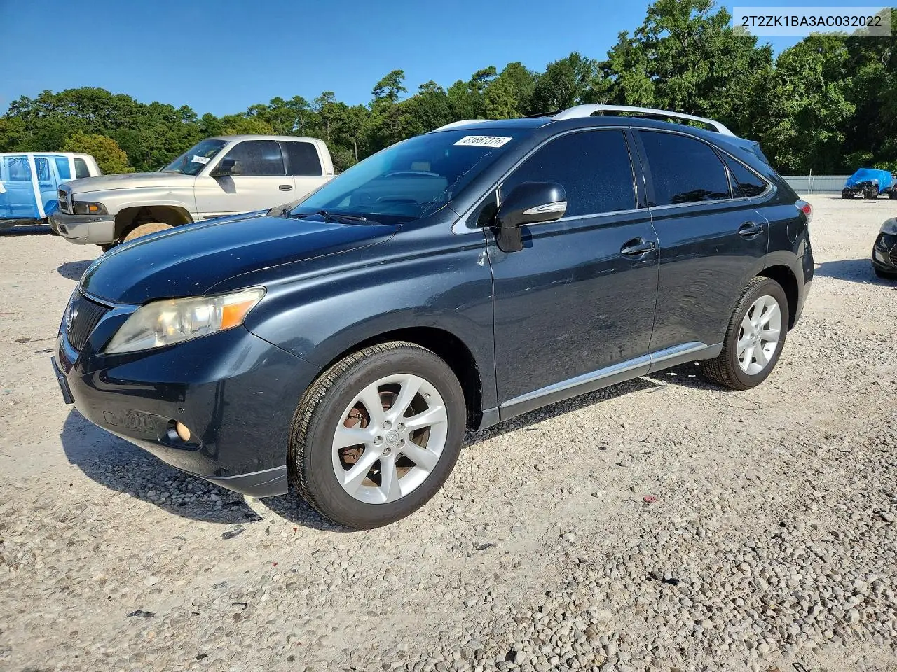 2010 Lexus Rx 350 VIN: 2T2ZK1BA3AC032022 Lot: 61667376