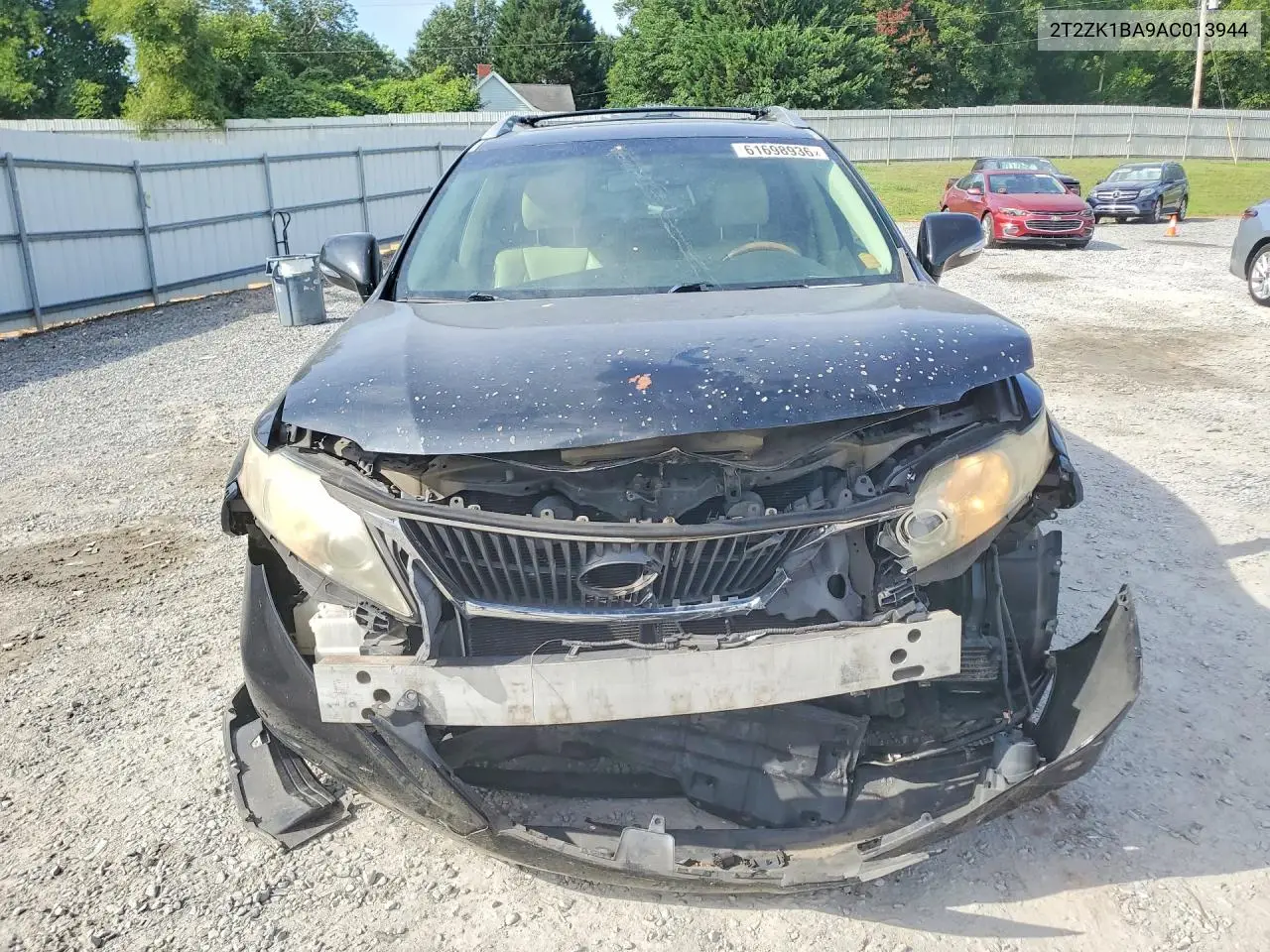 2010 Lexus Rx 350 VIN: 2T2ZK1BA9AC013944 Lot: 61698936