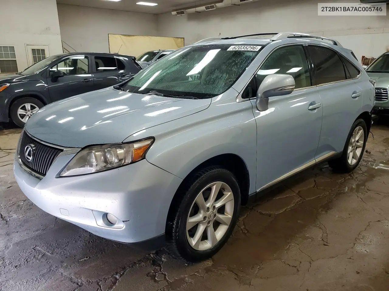 2010 Lexus Rx 350 VIN: 2T2BK1BA7AC005746 Lot: 62035296