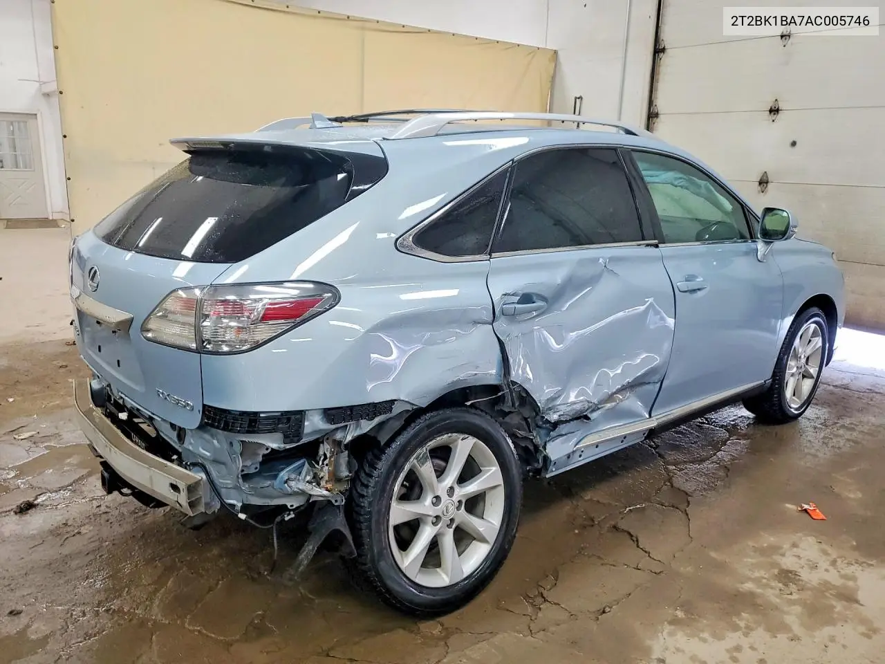 2010 Lexus Rx 350 VIN: 2T2BK1BA7AC005746 Lot: 62035296